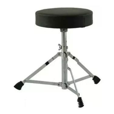 Bateria Extreme Junior Gris Rayado 5 Pzas. Aro Negro, Exbt047